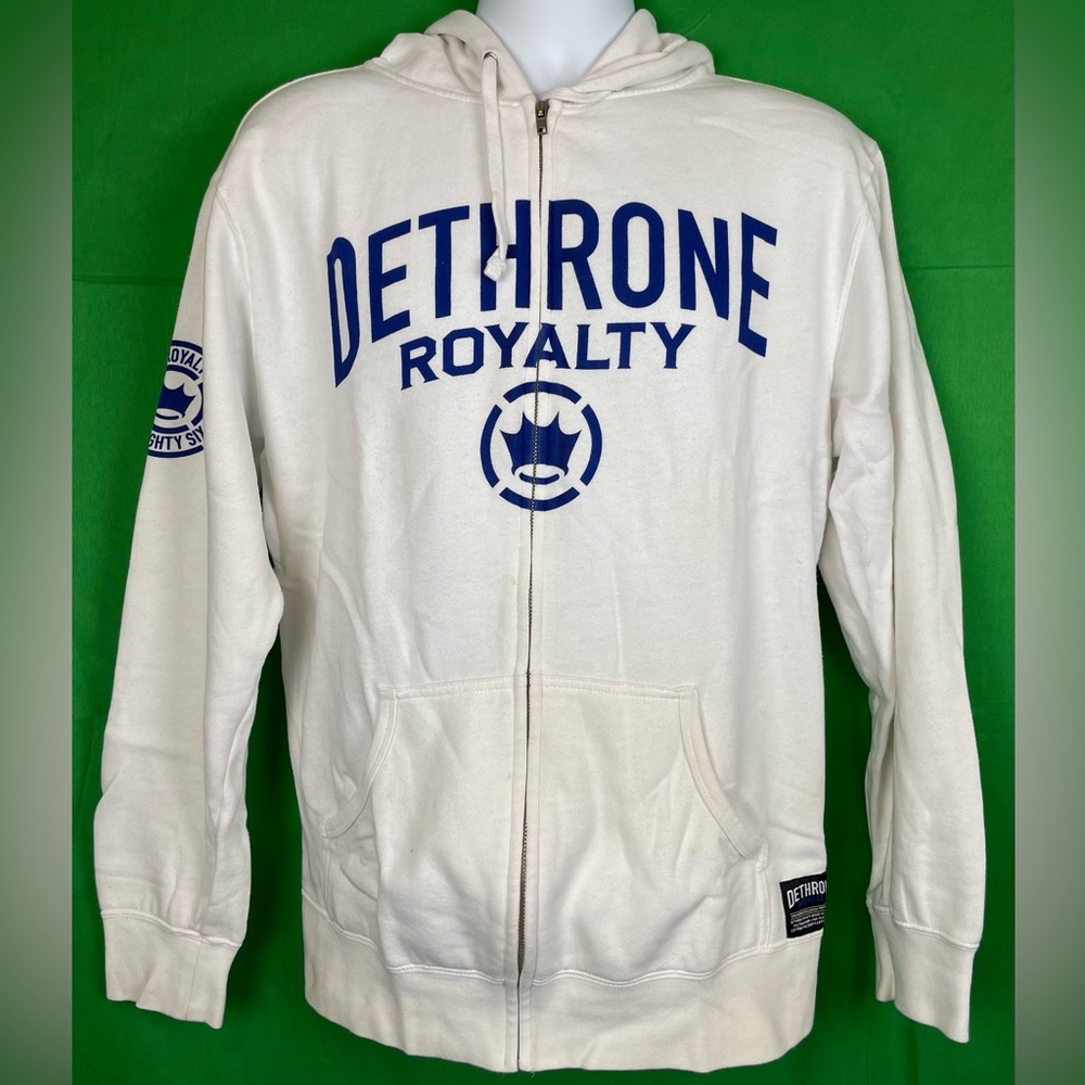 DeThrone Royalty Men’s Cotton Poly Blend Blended Hoodie XL